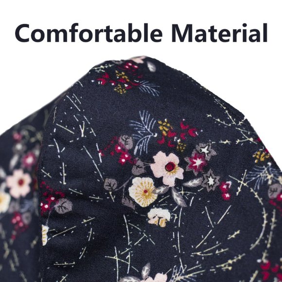 Adult cherry blossom summer face mask with filter - Picture 2 of 8